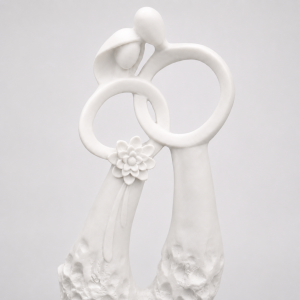 Hand Carved Makrana Marble Couple Statue for Home Decor & Gifts thumbnail