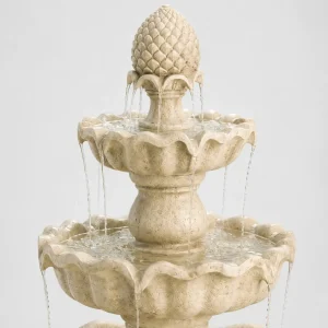 Hand-Carved Makrana Marble Water Fountain thumbnail
