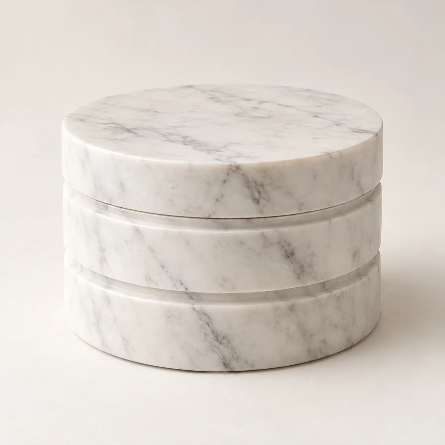 Drum Groove Marble Storage Box