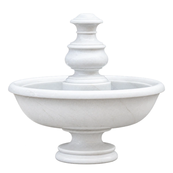 Small White Marble Fountain for Home