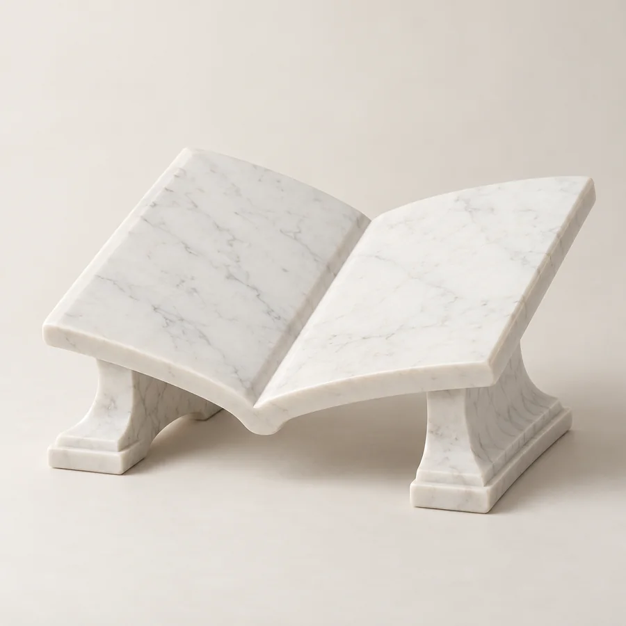 Marble Pooja Book Stand