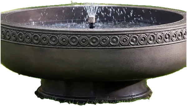 Round Stone Fountain Bowl for Gardens