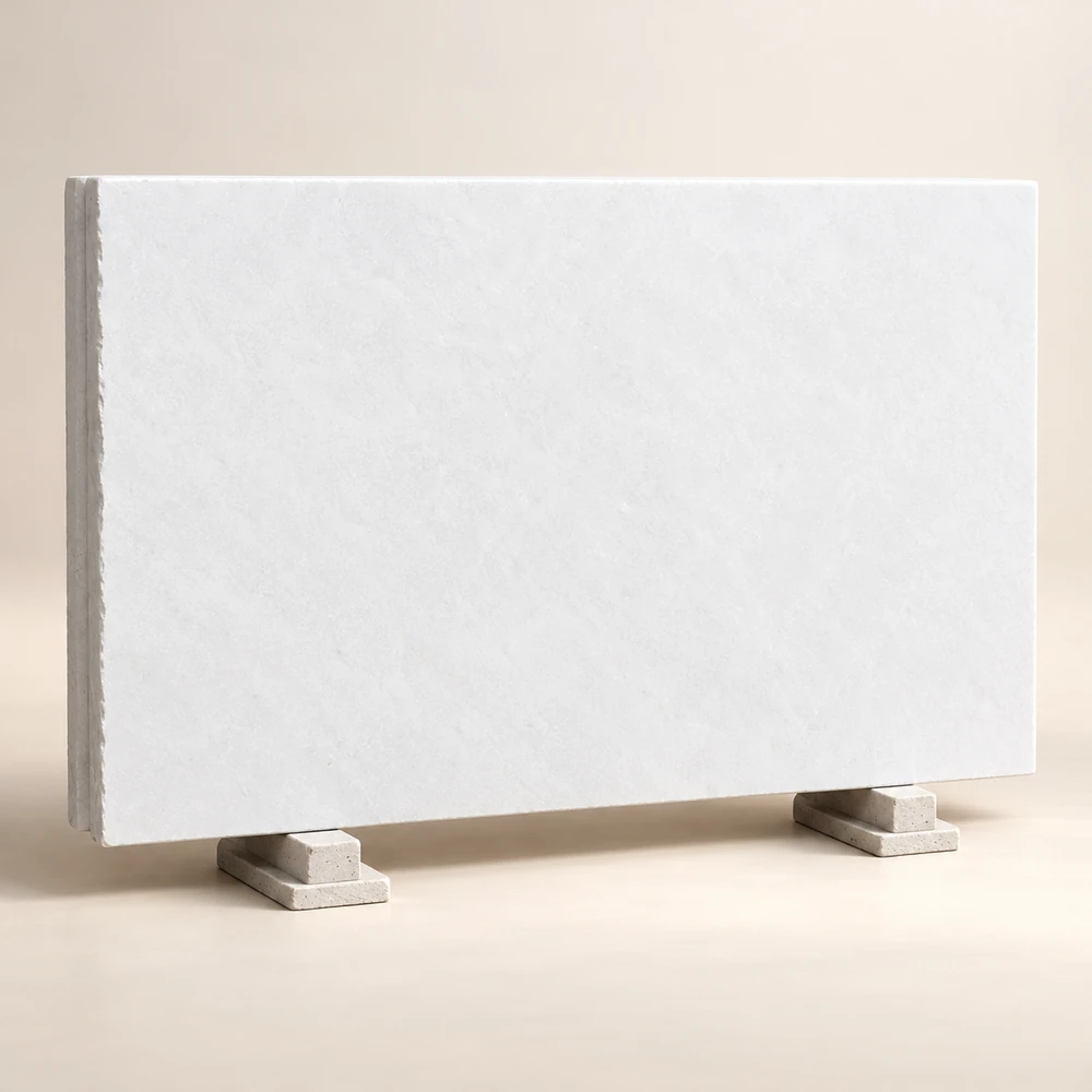 White Makrana Chosira Marble Slab