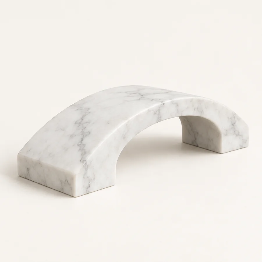 Split Arch Marble Garden Cable Cover