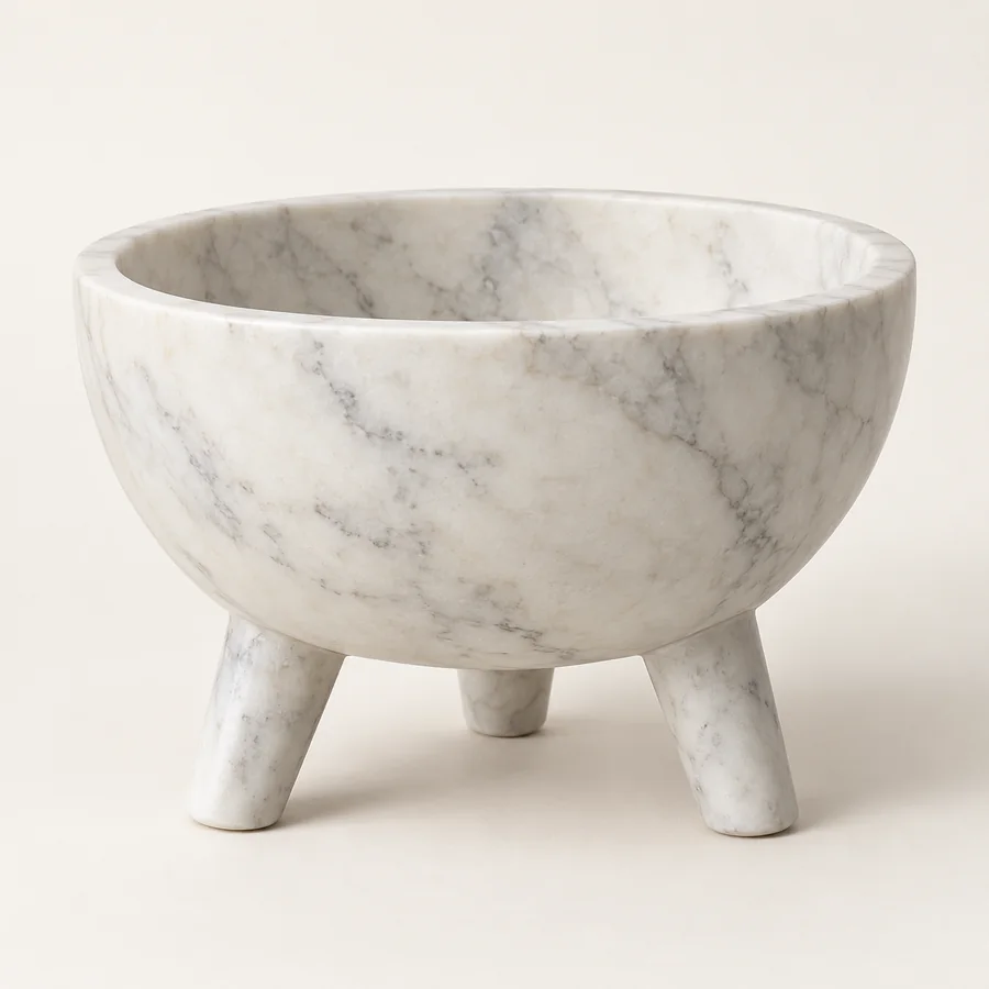 Three Leg Bowl Marble Planter
